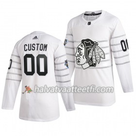 Miesten NHL Chicago Blackhawks Pelipaita Custom Valkoinen 2020 NHL All-Star Adidas Authentic
